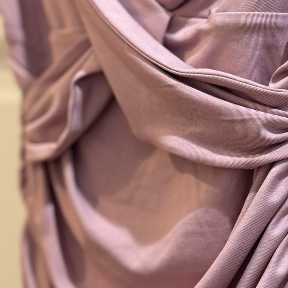 💕 OH POLLY LONG SHOT RUCHED BODYCON MIDI DRESS 💕 - Picture 11 of 11